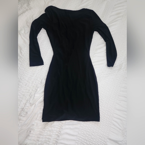 Gold Chain Rope Tie Dress - Picture 2 of 2